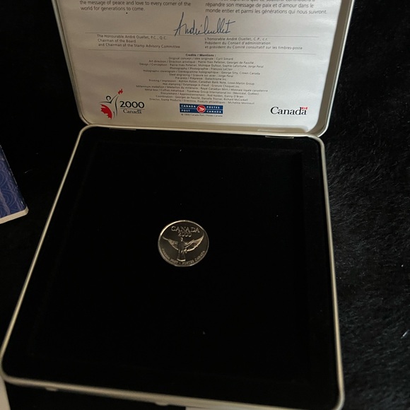 Canadian stamp and coin collection 1999–2000 space Y2K - Picture 3 of 6